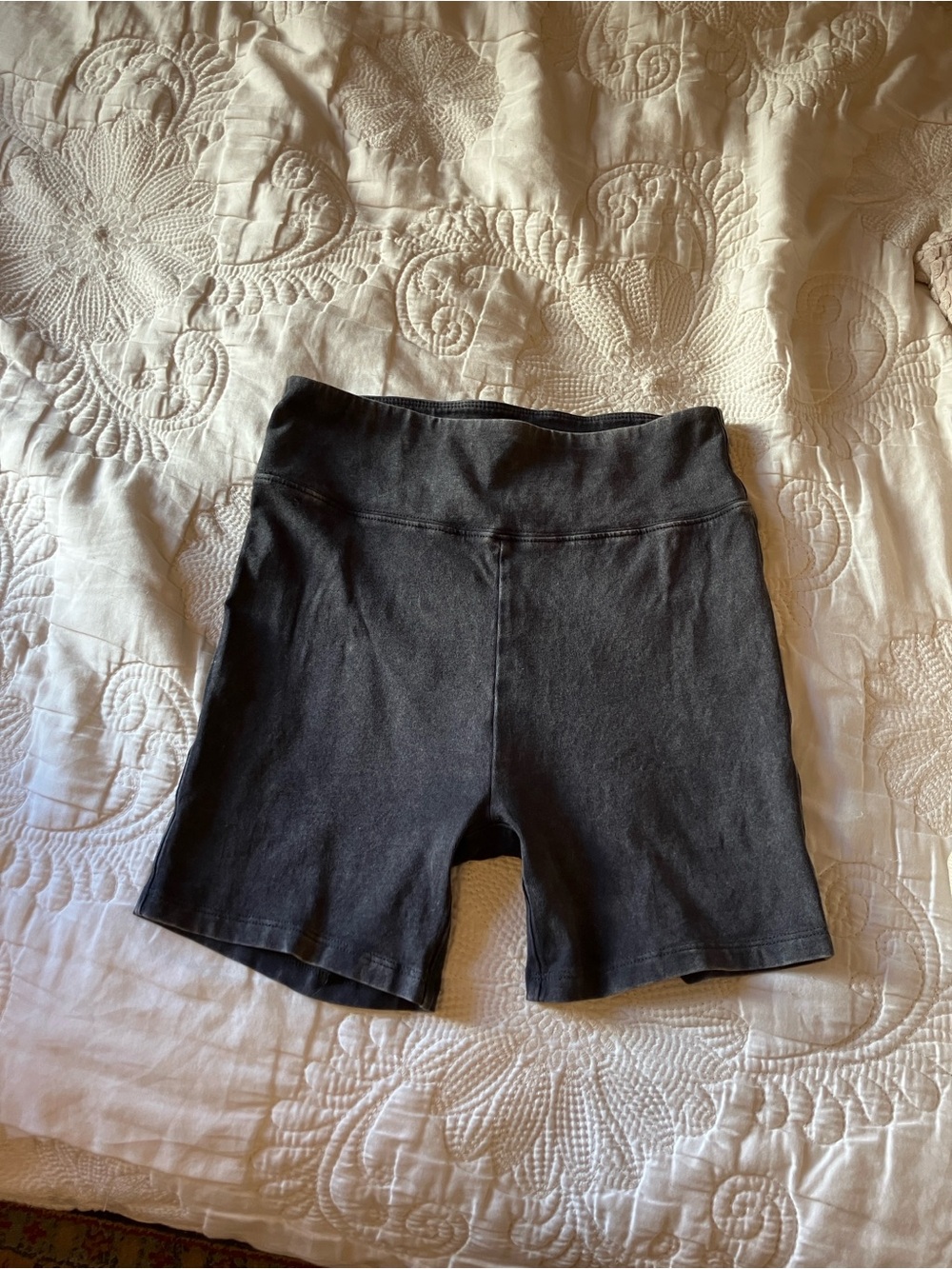 FP Movement by Free People Grey High-Rise Athletic Bike Shorts, Women’s XS